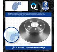 2x Brake Discs Pair Vented fits DODGE CHARGER 5.7 Rear 10 to 13 EZH 320mm Set