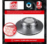 2x Brake Discs Pair Vented fits LAND ROVER DEFENDER L317 2.2D Front 11 to 16 Set