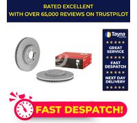 2x Brake Discs Pair Vented fits LAND ROVER DEFENDER L663 3.0D Front 2019 on Set