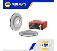 2x Brake Discs Pair Vented fits LAND ROVER DEFENDER L663 5.0 Rear 2021 on 325mm