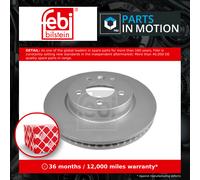 FEBI BILSTEIN 43844 Brake Disc Front Fits Land Rover Discovery Range Rover Sport