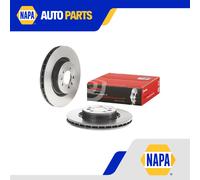 2x Brake Discs Pair Vented fits LAND ROVER DISCOVERY Mk5 2.0D Front 2016 on Set