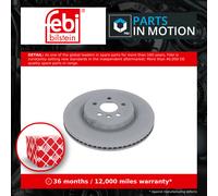 2x Brake Discs Pair Vented fits LAND ROVER DISCOVERY SPORT L550 2.0 Rear 2014 on
