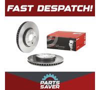 2x Brake Discs Pair Vented fits LEXUS IS220d Mk2 2.2D Front 05 to 12 2AD-FHV Set