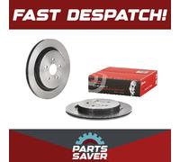 2x Brake disc internally vented 09.E031.11 BREMBO for LEXUS RX