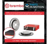 2x Brake disc internally vented 09.E031.11 BREMBO for LEXUS RX