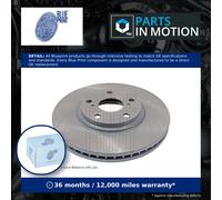 2x Brake Discs Pair Vented fits LEXUS RX300 3.0 Front 00 to 03 1MZ-FE 296mm Set