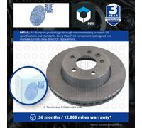 2x Brake Discs Pair Vented Front 303mm ADV1843118 Blue Print Set 2N0615301A New