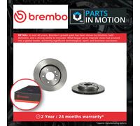 2x Brake Discs Pair Vented fits MAN TGE UY, UZ 2.0D Rear 2016 on 300mm Set New