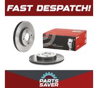 2x Brake Discs Pair Vented fits MAZDA 2 DY 1.2 Front 03 to 07 FUJA 258mm Set New