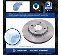2x Brake Discs Pair Vented fits MAZDA 2 DY Front 1.2 1.4 1.6 1.4D 03 to 07 258mm