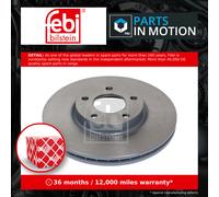 2x Brake Discs Pair Vented Front 300mm 32770 Febi Set BP6Y3325XC BP6Y3325XD New