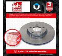 2x Brake Discs Pair Vented fits MAZDA 5 CR19 2.0D Front 05 to 10 RF7J 300mm Set