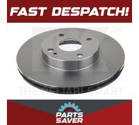 2x Brake Discs Pair Vented fits MAZDA MX5 Mk1, Mk2 1.6 Front 95 to 05 255mm Set