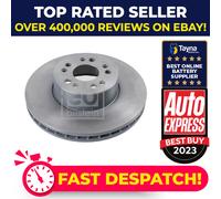 febi bilstein 08128 Brake Disc Set (2 Brake Disc) front, internally ventilated, No. of Holes 5