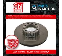 2x Brake Discs Pair Vented fits MERCEDES 350 C107 3.5 Front 72 to 76 278mm Set