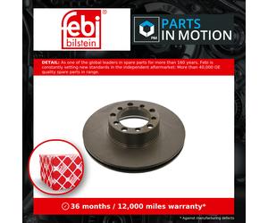 2x Brake Discs Pair Vented fits MERCEDES 380 C107, R107 3.8 Front 80 to 85 278mm