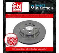 2x Brake Discs Pair Vented fits MERCEDES 600 C140, W140 6.0 Rear 91 to 99 300mm