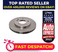 2x Brake Discs Pair Vented fits MERCEDES A160 W168 1.6 Front 97 to 04 M166.960