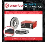 09.B436.51 Brake Disc x2 Front Fits Mercedes A-Class Gla-Class CLA Coupe Brembo
