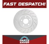2x Brake disc Perforated 0 986 479 A60 BOSCH for MERCEDES-BENZ CLA Coupe A-CLASS