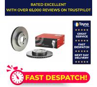 2x Brake Discs Pair Vented fits MERCEDES B160D W247 1.5D Front 2019 on 295mm Set