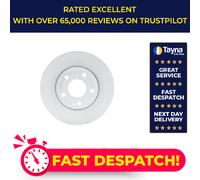 2x Brake Discs Pair Vented fits MERCEDES B180 W246 1.8D Front 11 to 14 OM651.901
