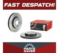 2x Brake Discs Pair Vented fits MERCEDES CLA250 C118 1.3 Front 2020 on 305mm