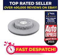 2x Brake Discs Pair Vented fits MERCEDES E200D S213, W213 Rear 1.6D 2.0D 2016 on