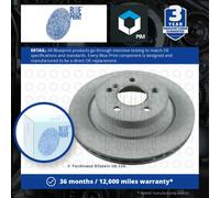2x Brake Discs Pair Vented Rear 300mm ADU174301 Blue Print Set A0004230912 New