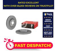 2x Brake Discs Pair Vented fits MERCEDES E350EQ 2.0 Rear 2017 on M264.920 320mm