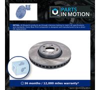 2x Brake Discs Pair Vented fits MERCEDES GLA180D H247 2.0D Front 2020 on 318mm