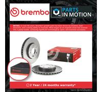 2x Brake Discs Pair Vented fits MERCEDES GLA220 X156 2.0 Front 2017 on 295mm