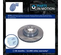 2x Brake Discs Pair Vented fits MERCEDES GLE450EQ W167 3.0 Rear 2018 on M256.930