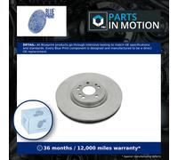 2x Brake Discs Pair Vented fits MERCEDES ML350 W163 3.7 Front 02 to 05 M112.970
