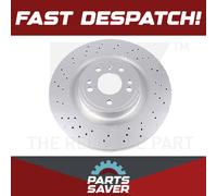 2x Brake Discs Pair Vented fits MERCEDES ML350 W166 3.5 Front 11 to 15 350mm Set