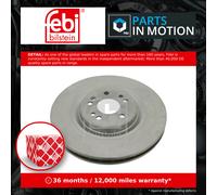 2x Brake Discs Pair Vented fits MERCEDES ML500 W163 5.0 Front 01 to 05 345mm Set