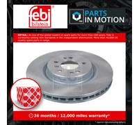 2x Brake Discs Pair Vented fits MERCEDES ML300 W164 3.0D Front 09 to 11 330mm