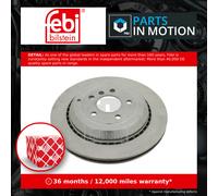 2x Brake Discs Pair Vented fits MERCEDES ML280 W164 3.0D Rear 05 to 09 OM642.940