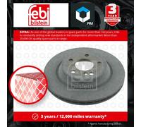 2x Brake Discs Pair Vented fits MERCEDES S400 W220 4.0D Rear 00 to 05 OM628.960