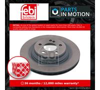 2x Brake Discs Pair Vented fits MERCEDES S55 AMG W220 5.5 Rear 99 to 05 M113.986