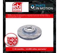FEBI Bilstein Brake Disc Front Mercedes-Benz C-Class E-Class (BBDC)