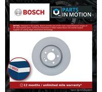 Bosch Brake Disc Single Front 0986479D13 329.5mm Vented 32mm 67mm