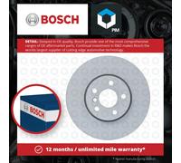 BOSCH 0986479C93 Brake Disc Front Vented 307mm Outer Diameter Fits BMW Mini