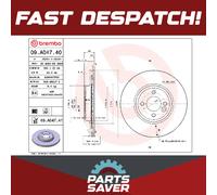 Brembo Brake Discs 10412005A