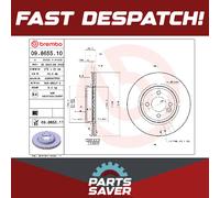 2x Brake Discs Vented Front 276mm 09.8655.11 Brembo 34111502891