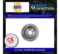 2x Brake Discs Pair Vented fits MINI ONE F55, F56 1.5D Front 2014 on B37C15A Set