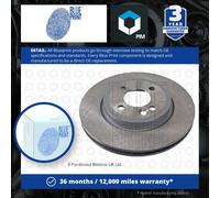 2x Brake Discs Pair Vented Front 276mm ADG04374 Blue Print Set 34111502891 New