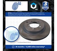 2x Brake Discs Pair Vented fits MITSUBISHI GTO Z1A 3.0 Rear 94 to 00 297mm Set