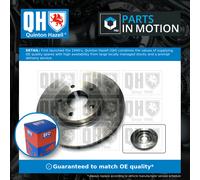 2x Brake Discs Pair Vented fits MITSUBISHI ASX GA 1.8D Front 2010 on 4N13 294mm